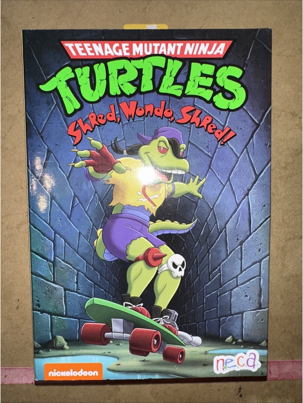 NECA Teenage Mutant Ninja Turtles Mondo Gecko and Kerma Figures New Sealed